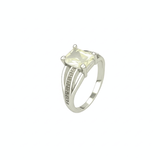 silver-plated ring