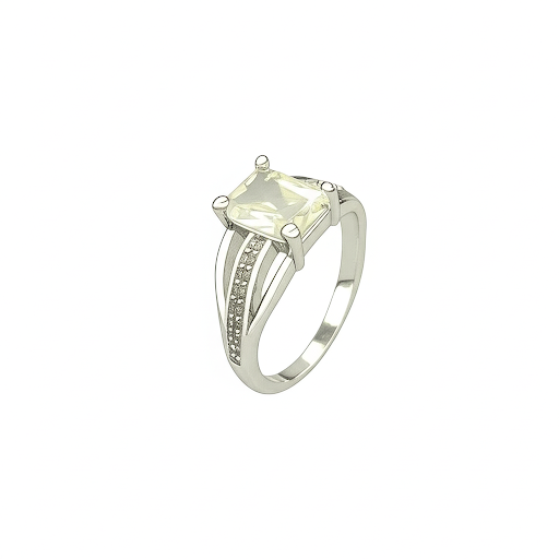 silver-plated ring